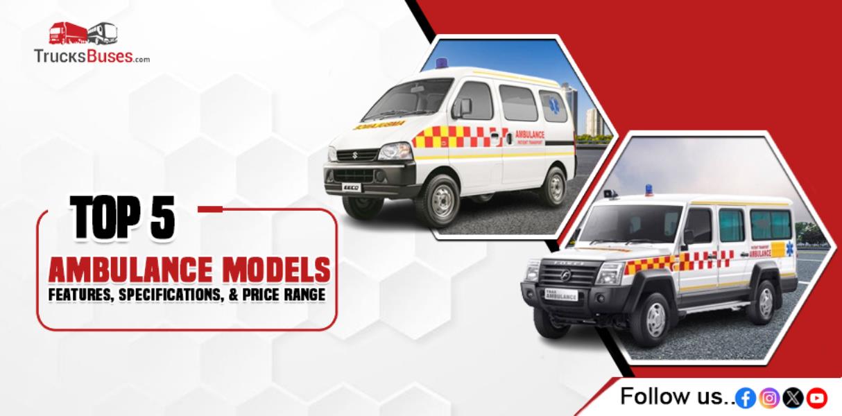 Top 5 Ambulances in India